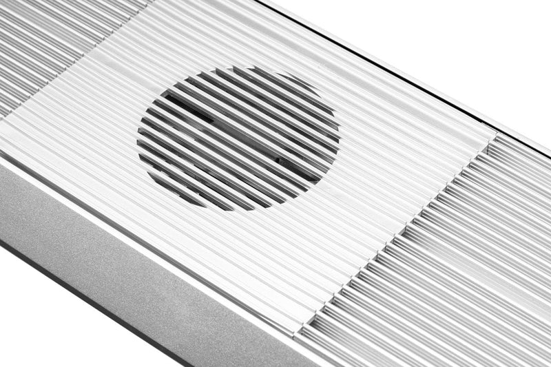Chihiros RGB Vivid2 LED Light in silver, 10th Anniversary Edition, showcasing its sleek design and vibrant lighting features.