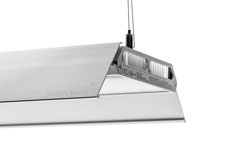 Chihiros RGB Vivid2 lighting shade showcasing vibrant colors and sleek design for aquarium or display lighting setups.