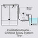 Chihiros Spray System Tiny accessory for aquarium filtration and water circulation, compact and easy to install.