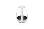 Chihiros Tiny Terrarium Egg, small glass terrarium with a rounded shape and open top, designed for decorative plants or miniatures.