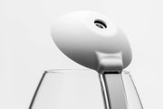 Chihiros Tiny Terrarium Egg, clear glass mini terrarium with a rounded egg shape and small opening for plants or decorative items