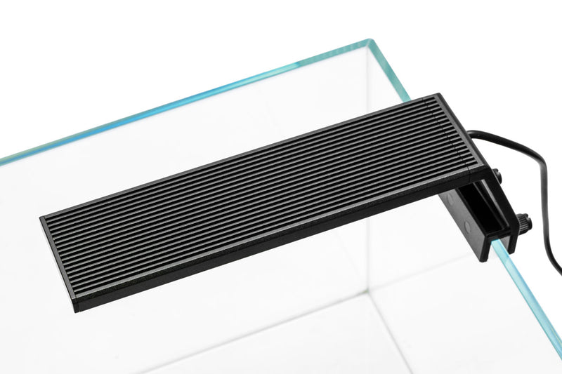 Chihiros Universal RGB Nano LED Light for aquarium lighting, featuring colorful LED display and compact design.
