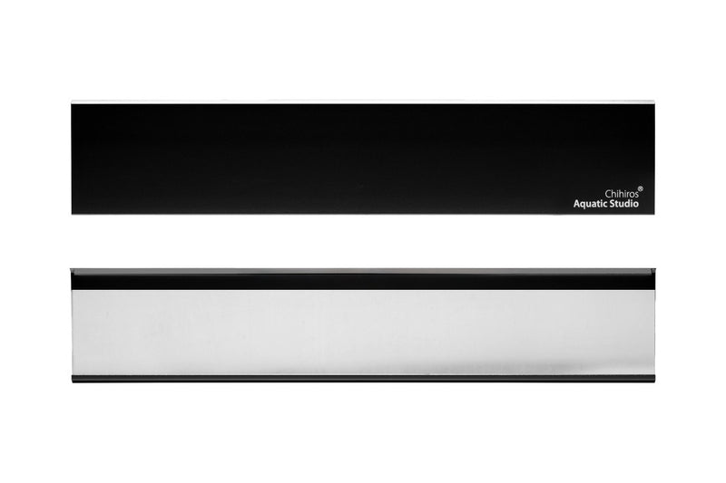 Chihiros WRGB II PRO lighting shade with mirror for aquarium LED light, showcasing the sleek, reflective design.