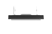 Chihiros WRGB Vivid 3 light shade with mirror for aquarium lighting, featuring sleek design and adjustable light colors.