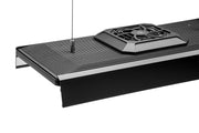 Chihiros WRGB Vivid 3 light shade with mirror for aquarium lighting, showcasing sleek design and adjustable light features.