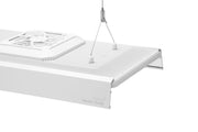 Chihiros WRGB Vivid 3 lighting shade with mirror, designed for aquarium lighting, featuring sleek black finish and adjustable light panels.
