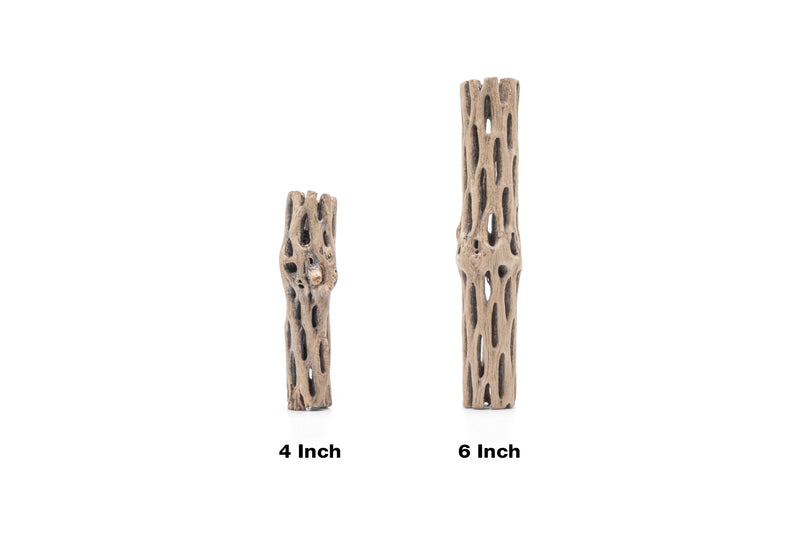 Natural cholla driftwood sticks by ASA, showcasing weathered, textured wood pieces ideal for decorative or craft projects.