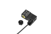 UNSCO2 CO2 regulator solenoid replacement accessory showing a compact metal valve with wiring for precise gas control