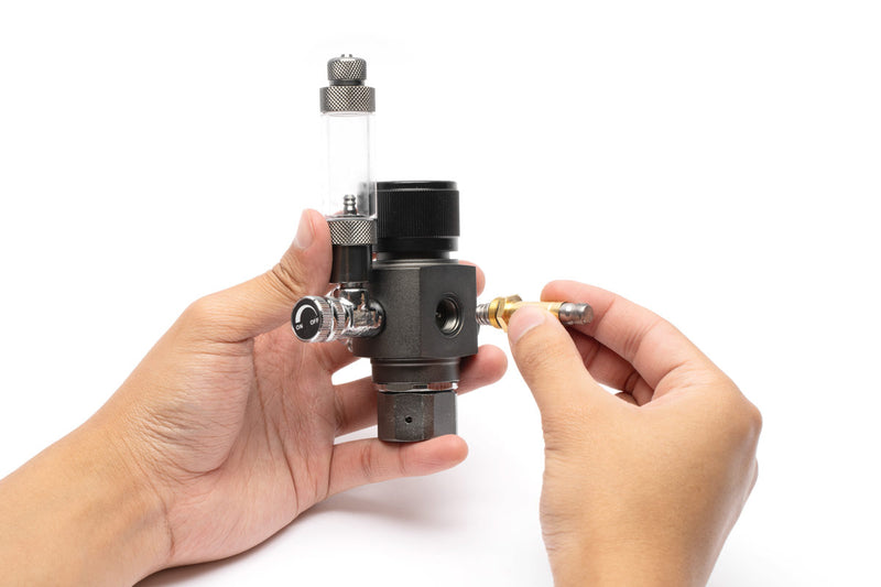 UNSCO2 CO2 solenoid spring switch replacement accessory for gas control systems, featuring a compact, durable design.