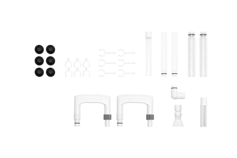 UNFILTER Delta 120 filter replacement parts showing filter cartridges and components for water filtration system