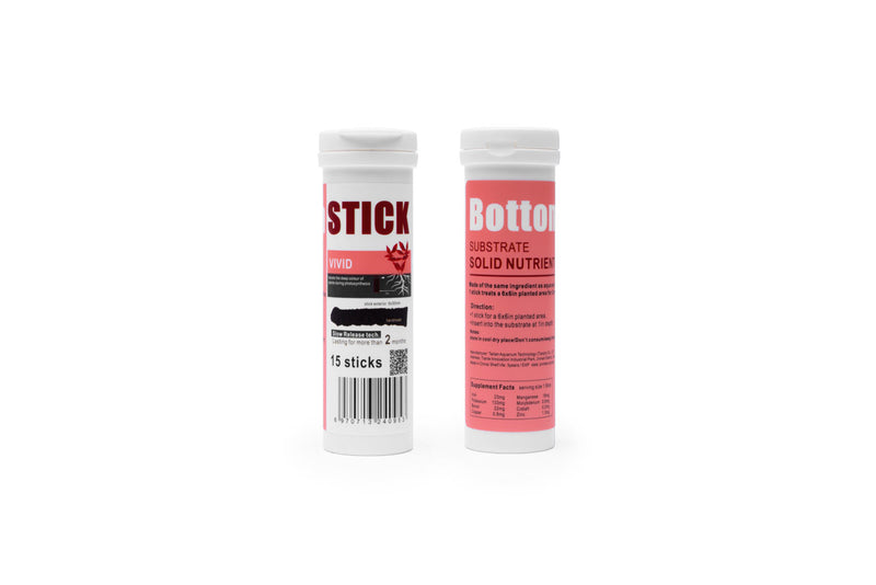 Dr. Tank Vivid Stick water conditioner for aquariums, showing the product in its packaging with vibrant labeling.