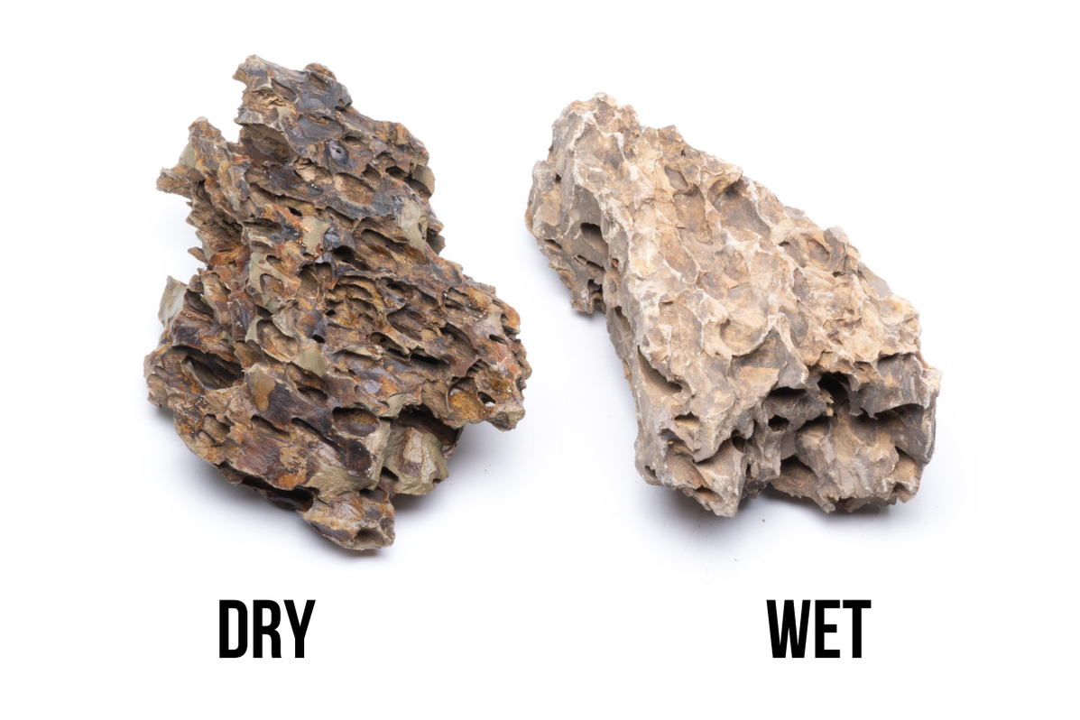 Dragon Stone (Ohko Stone) – Natural Aquarium Hardscape Rock, Planted Tank Decor