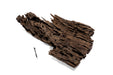 Decorative dragon-shaped driftwood showpiece by UNSHARDSCAPE, featuring intricate wood craftsmanship on a natural wooden base.