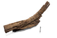 Detailed driftwood dragon wood showpiece by UNSHARDSCAPE, showcasing intricate carved wood craftsmanship on a natural piece.