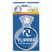Clear Flipper DeepSee Viewer Max 5-inch accessory by Flipper, shown with transparent casing and viewing window.