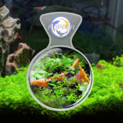 Clear Flipper DeepSee Viewer Max 5-inch accessory for snorkeling and diving, showcasing its transparent, durable design.