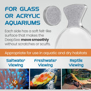 Clear Flipper DeepSee Viewer Standard 4-inch accessory for underwater exploration and diving gear inspection.
