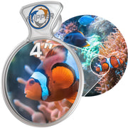 Clear Flipper DeepSee Viewer Standard 4-inch accessory for underwater exploration and marine inspection.