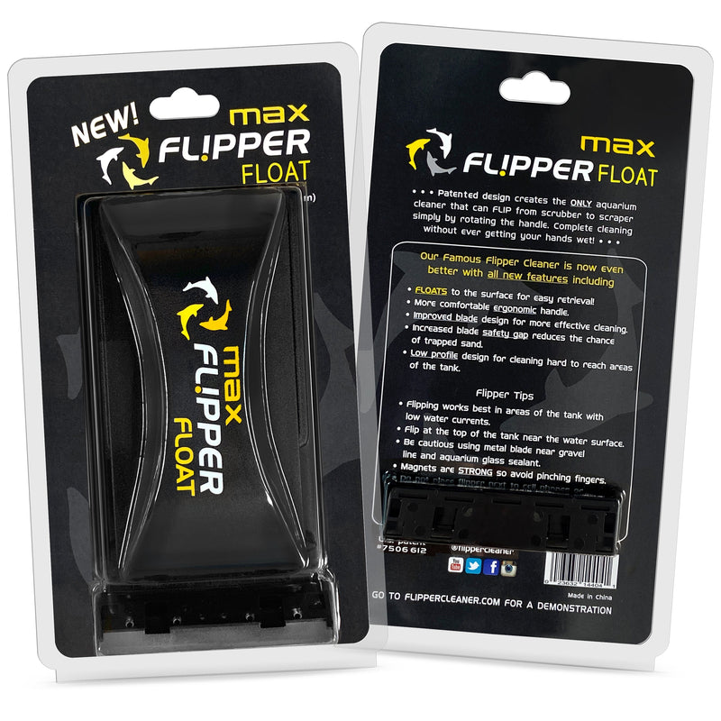 Flipper Magnet Cleaner Max Float accessory, blue cleaning tool with magnet for pool maintenance and debris removal