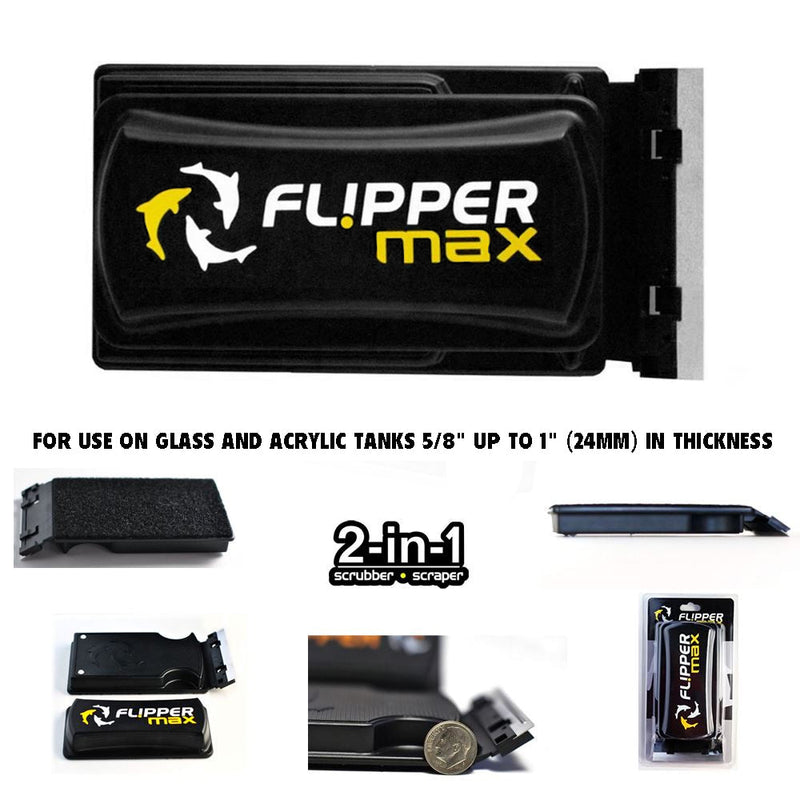 Flipper Max Float Magnet Cleaner accessory for pool maintenance, with a durable magnet for cleaning pool surfaces.
