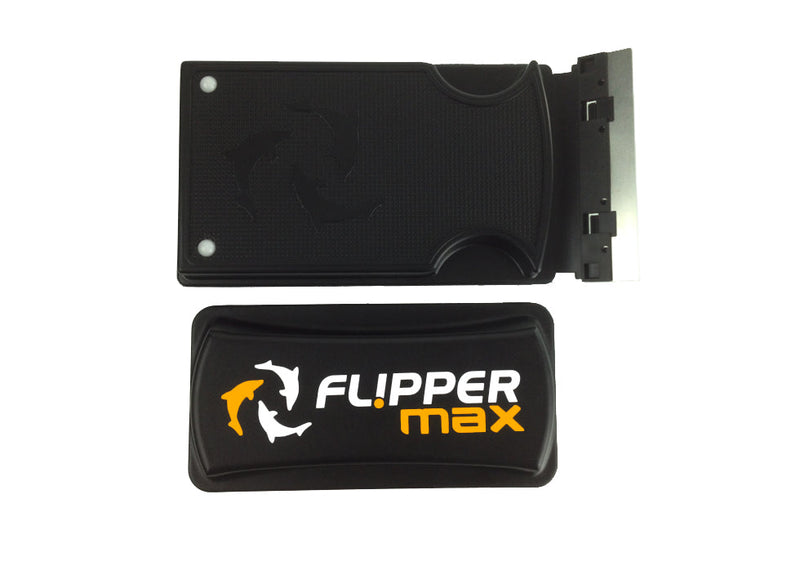 Flipper Magnet Cleaner Max Float accessory with strong magnet and floating handle for pool filter cleaning.