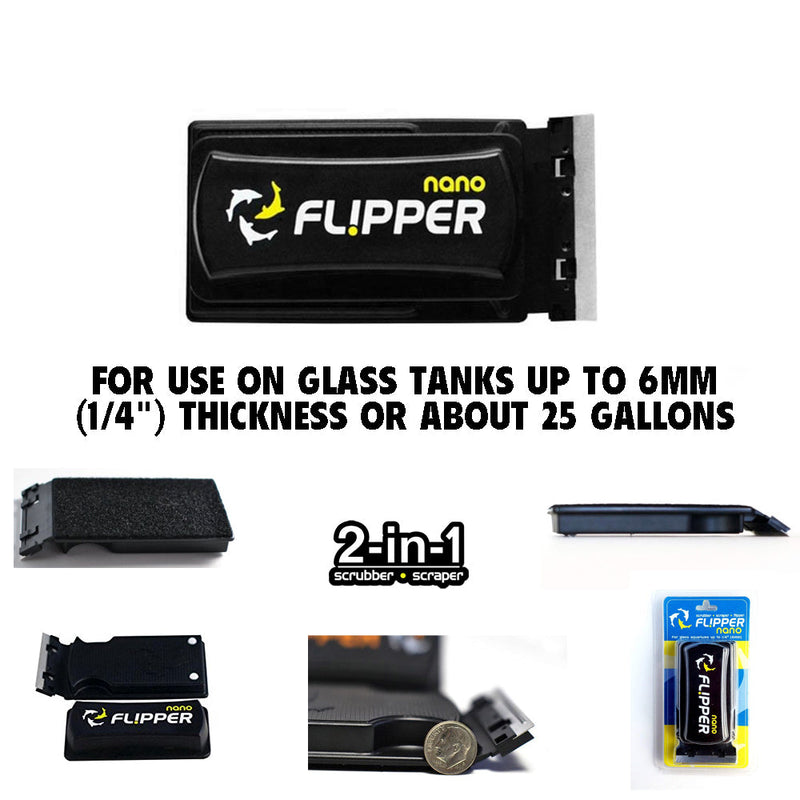 Flipper Magnet Cleaner Nano Float accessory for cleaning and floating debris from pools or spas.
