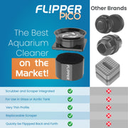 Flipper Pico Black Magnet Cleaner accessory for cleaning screens and surfaces with a compact black magnetic tool.