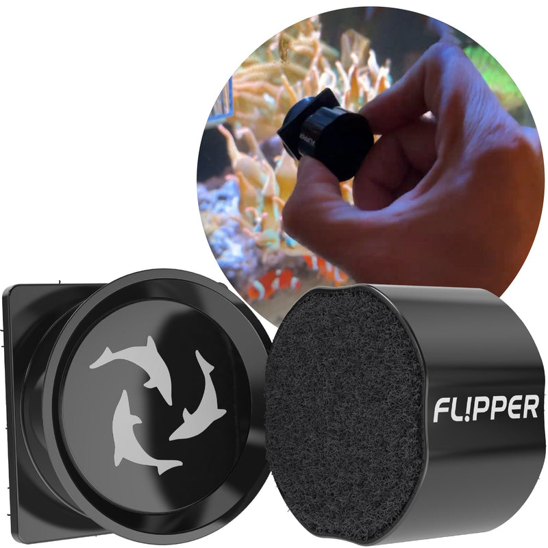 Flipper Pico Black magnet cleaner accessory with a sleek black design for cleaning magnetic surfaces and tools.
