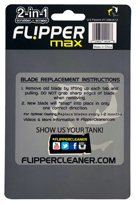 Flipper - Max Float ABS Smooth Blade - 5 Pack