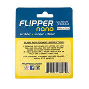 Two Flipper Nano Float SS Blade fishing accessories in a 2-pack, featuring stainless steel blades for durable performance.