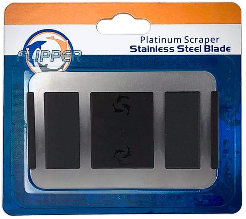 Flipper SS Blade platinum scraper accessory with stainless steel construction for precise scraping and cleaning tasks.
