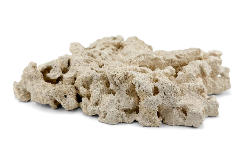 Natural 40lb foundation rock from Marco Rocks, durable hardscape stone with rough texture for landscaping and construction projects.