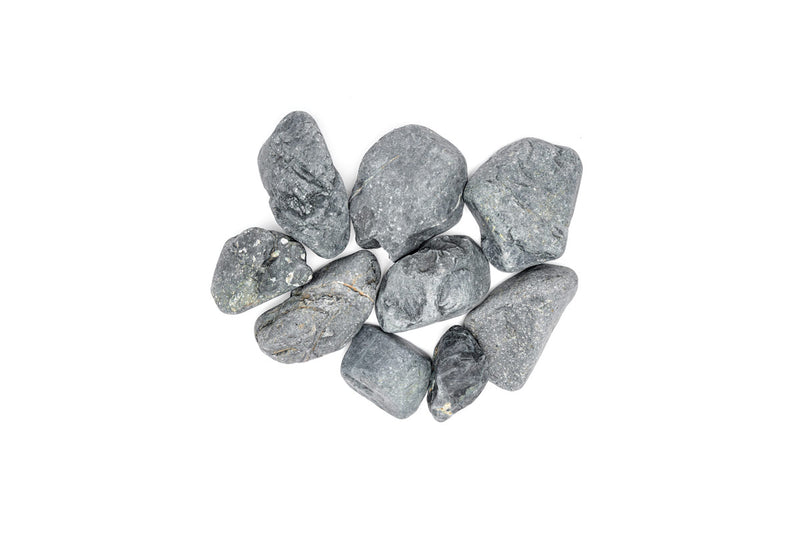 UNSHARDSCAPE Hakkai accent stones in natural gray, decorative stone for landscaping and garden decoration.