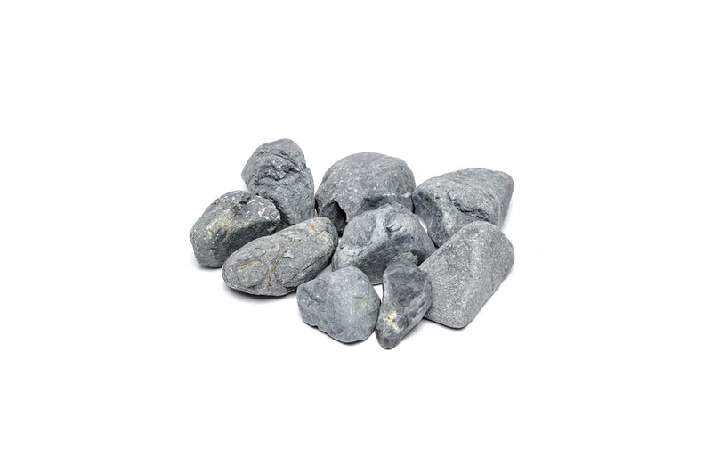 UNSHARDSCAPE Hakkai Accent Stones, decorative natural stone for landscaping or garden design, shown in various earthy tones.