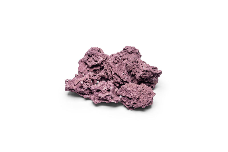 Marco Rocks Hybrid Rock Coralline hardscape in 20lb bag, showcasing textured, natural-looking coral-inspired stone for aquascaping.