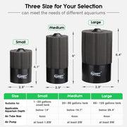Hygger Aquarium Biochemical Sponge Filter Filters - Buce Plant