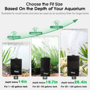 Hygger Aquarium Biochemical Sponge Filter Filters - Buce Plant