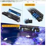 Hygger Cross Flow Wave Pump accessory, compact aquarium water pump with sleek design for efficient water circulation.