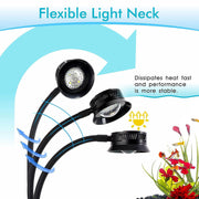 Hygger Dimmable Marine Light HG088, sleek black lighting fixture designed for marine environments, with adjustable brightness.