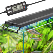 Hygger LED light in 24/7 mode showing adjustable brightness and color options for aquarium or home lighting.