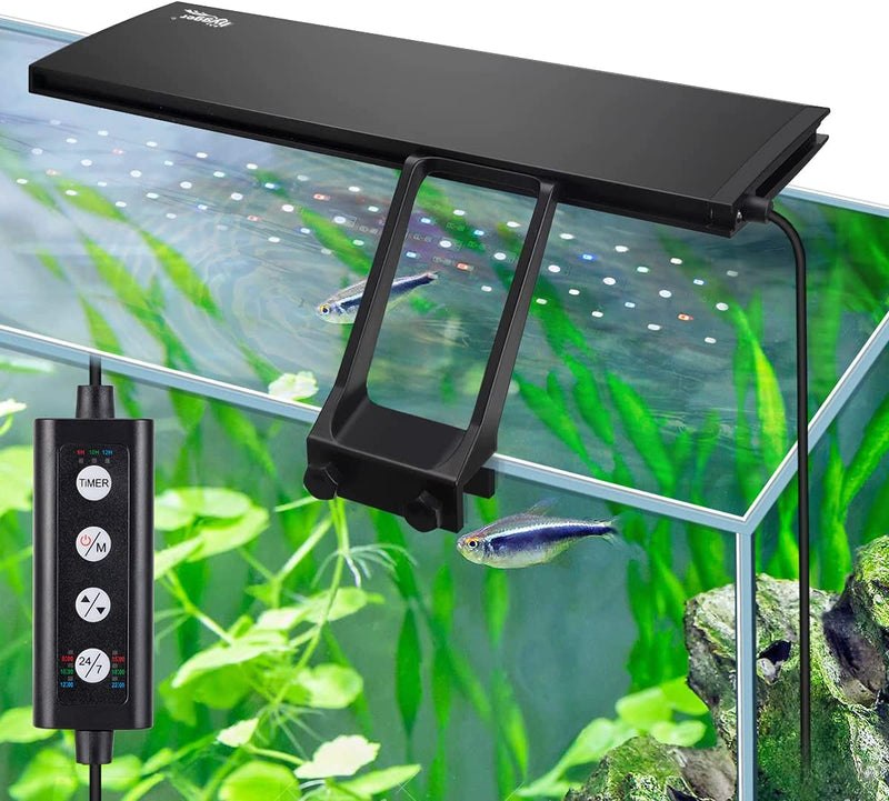 Hygger LED clip-on light HG990, versatile lighting device with adjustable arm and bright illumination for indoor use