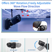Hygger Mini Wavemaker accessory for aquarium, compact device with adjustable flow to simulate natural water movement.