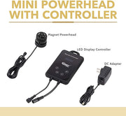 Hygger silent magnetic wavemaker accessory with sleek design, used for aquarium water circulation and aeration.