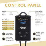 Hygger Silent Magnetic Wavemaker accessory for aquariums, compact design with magnetic base for quiet water circulation.