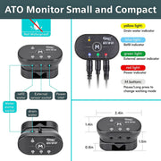 Hygger Smart ATO water pump for aquarium auto top-off system, compact accessories with digital control features