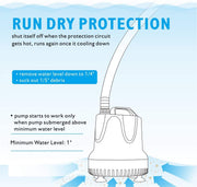 Hygger Water Changer Pump, a compact aquarium accessory with clear tubing and pump mechanism for water changes.