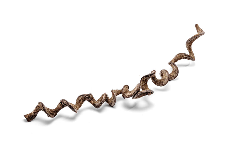 Natural driftwood piece resembling jungle vine wood from UNSHARDSCAPE, with twisted, organic wood texture and irregular shape.