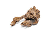 Natural driftwood piece called Madra Wood from UNSHARDSCAPE, showcasing its textured, weathered wood surface and organic shape.