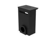 UNS3D Red Sea Roller Mat Adapter accessory for aquarium roller mats, shown in black with connection components.