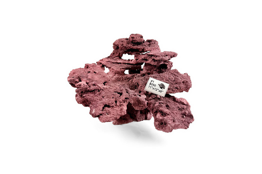 WFR Reef Rock Showpiece RRS001 hardscape decorative piece for aquarium aquascaping with natural rock appearance